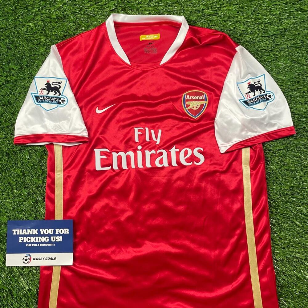 Arsenal FC 2007-2008, Number 8 HENRY, Size L